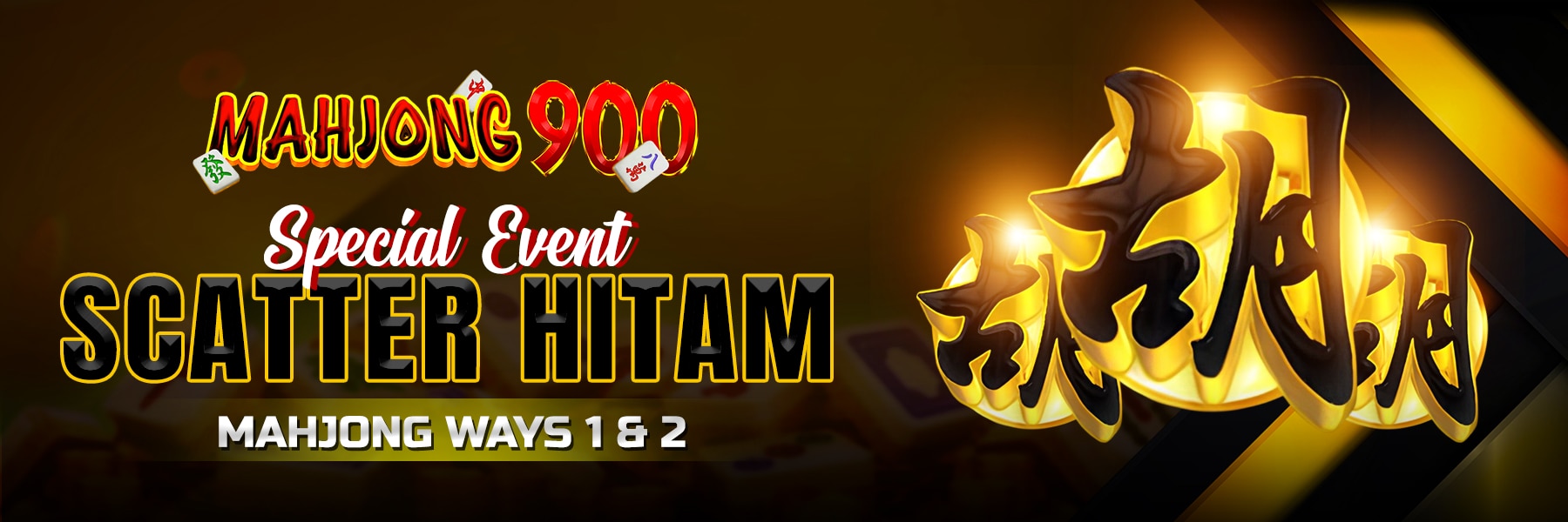 EVENT SCATTER HITAM PG SOFT MAHJONG WAYS
