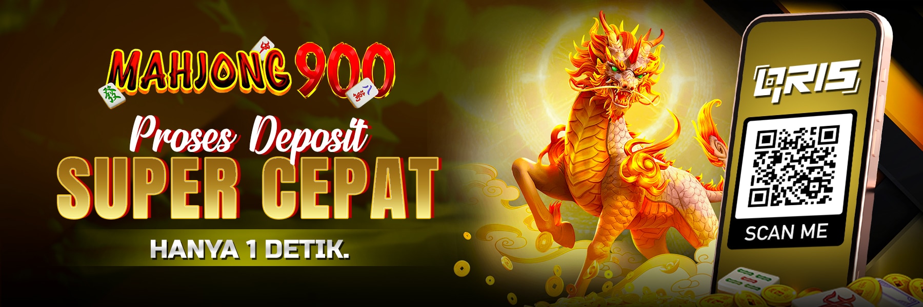 DEPOSIT QRIS & E-WALLET DANA 1 DETIK LANGSUNG MASUK